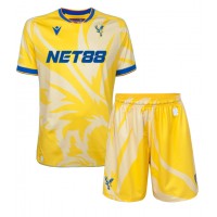 Camisa de Futebol Crystal Palace Adam Wharton #20 Equipamento Secundário Infantil 2024-25 Manga Curta (+ Calças curtas)